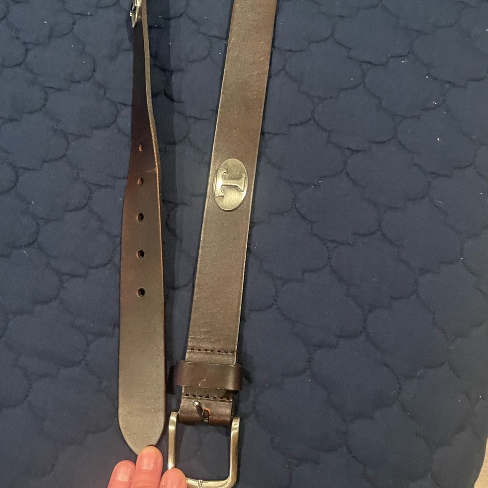 Menās Tennessee leather belt
